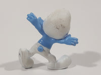 2015 McDonald's Peyo Smurfs Clumsy 2 5/8" Tall PVC Toy Figure