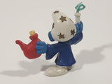 Vintage W. Germany Peyo Smurfs Bully Wizard 2 1/8" Tall Toy Figure