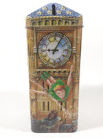 Churchill's Peter Pan Big Ben Clock 3D Metal Tin Coin Bank Collectible