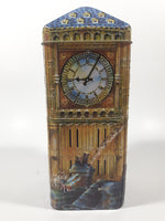 Churchill's Peter Pan Big Ben Clock 3D Metal Tin Coin Bank Collectible