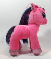 2018 TY Ruby Pink Pony Horse 6" Long Stuffed Plush Animal