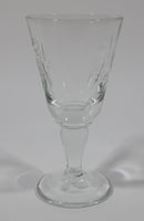 Vintage Star Pinwheel Crystal 3 1/2" Tall Glass Cup