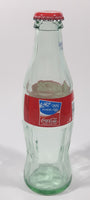 2004 Coca Cola Athens Summer Olympic Games 7 1/2" Tall Glass Bottle with Cap