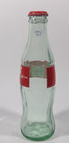 2004 Coca Cola Athens Summer Olympic Games 7 1/2" Tall Glass Bottle with Cap