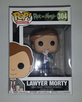 2017 Funko Pop! Animation Rick and Morty #304 Lawyer Morty 4" Tall Toy Vinyl Figure New in Box