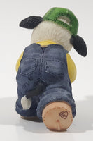 Enesco Mary's Moo Moos John Deere "A Happy Combine-ation" 2 1/2" Long Resin Figure Ornament