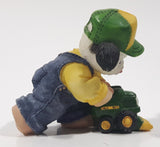 Enesco Mary's Moo Moos John Deere "A Happy Combine-ation" 2 1/2" Long Resin Figure Ornament