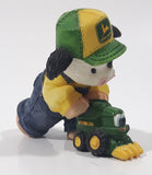 Enesco Mary's Moo Moos John Deere "A Happy Combine-ation" 2 1/2" Long Resin Figure Ornament