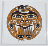 Joe Wilson Aboriginal Artwork 6" x 6" Ceramic Tile Trivet