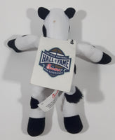 2002 CFA Properties Chick-Fil-A College Football Hall of Fame FRN Experience "Enjoy Tha Hall of Fame Not Burgerz" 6 1/2" Tall Stuffed Animal Cow Character Plush