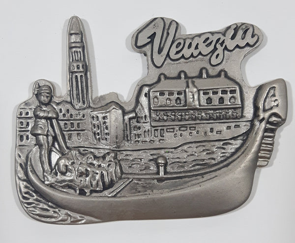 Venezia Venice 1 7/8" x 2 3/8" Metal Fridge Magnet