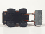 Vintage Majorette No. 211 & 263 Tracto Bull Dozer Front End Loader Orange 1/87 Scale Die Cast Toy Construction Equipment Vehicle