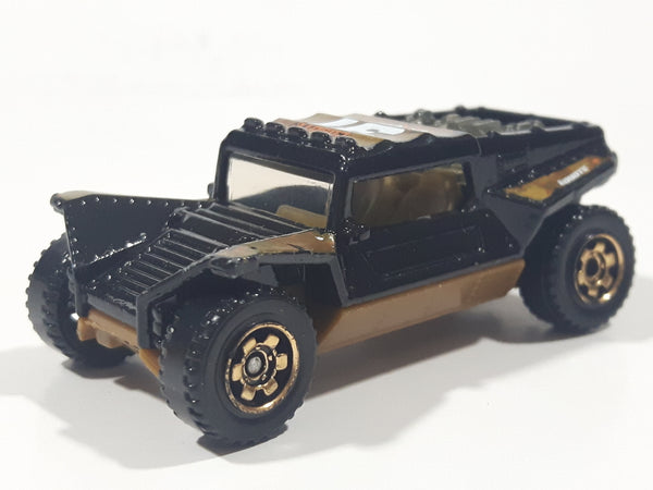 2016 Matchbox Desert Coyote 500 Black Die Cast Toy Car Vehicle