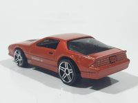 2016 Hot Wheels Multipack Exclusive Camaro IROC-Z Metalflake Burnt Orange Die Cast Toy Car Vehicle