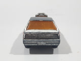 Vintage Majorette Pontiac Firebird Trans Am White Die Cast Toy Car Vehicle with Blown Motor