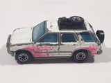 1997 Matchbox Isuzu Rodeo White Die Cast Toy Car Vehicle