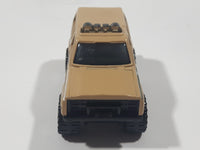 2009 Matchbox Croc Zoo Chevy Blazer 4x4 Tan Brown Die Cast Toy Car Vehicle