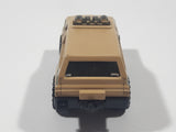 2009 Matchbox Croc Zoo Chevy Blazer 4x4 Tan Brown Die Cast Toy Car Vehicle