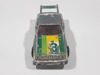 Vintage 1980 Kenner CPG Prod. Fast 111s Dynamo 1976 BMW 320i Green, Yellow, and White Die Cast Toy Car Vehicle - Made in Hong Kong