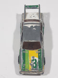 Vintage 1980 Kenner CPG Prod. Fast 111s Dynamo 1976 BMW 320i Green, Yellow, and White Die Cast Toy Car Vehicle - Made in Hong Kong