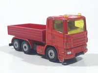 Siku Flat Bed Red Die Cast Toy Car Vehicle