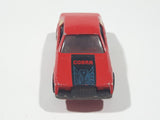 Vintage 1982 Hot Wheels The Hot Ones 1979 Ford Mustang Cobra Enamel Red Die Cast Toy Car Vehicle