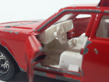 Vintage Majorette Chevrolet Impala Fire Chief Red 1/41 Scale Die Cast Toy Car Vehicle with Opening Doors