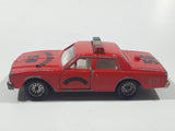 Vintage Majorette Chevrolet Impala Fire Chief Red 1/41 Scale Die Cast Toy Car Vehicle with Opening Doors