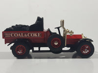 Vintage 1979 Lesney Matchbox Models of YesterYear No. Y-13 1918 Crossley Evans Bros. Coal & Coke Red Die Cast Toy Antique Car Vehicle