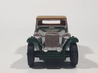 Vintage 1977 Lesney Matchbox Models of YesterYear No. Y-8 1945 MG T.C. #3 Green Die Cast Toy Antique Car Vehicle