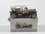 Vintage Reader's Digest High Speed Corgi ALCO Gold and White No. 215 Classic Die Cast Toy Antique Car Vehicle