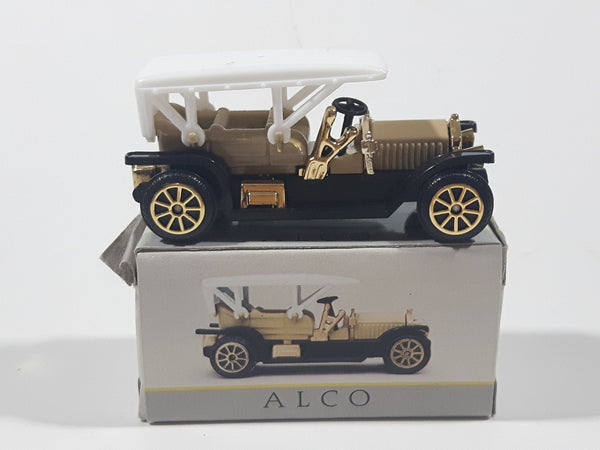 Vintage Reader's Digest High Speed Corgi ALCO Gold and White No. 215 Classic Die Cast Toy Antique Car Vehicle