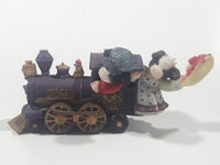 Enesco Lionel "Ridin' The Rail of Love" 6 1/2" Long Resin Figurine 780731