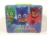 Frog Box PJ Masks Embossed Tin Metal Lunch Box