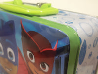 Frog Box PJ Masks Embossed Tin Metal Lunch Box