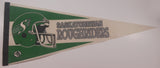 1995 AMK Sports Souvenirs Saskatchewan Roughriders CFL Football Team Full Size 30" Long Felt Pennant