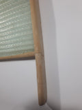 Antique Wood Framed Glass Washboard 12" x 23 1/2"