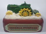 Gibson John Deere General Purpose Farm Tractor Model "D" 1924-1953 Moline Ill 11" Long Ceramic Cookie Jar