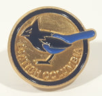 British Columbia Steller's Jay 5/8" Enamel Metal Pin