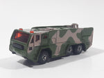 Unknown Brand Military Radar Truck Camouflage Green and Brown Die Cast Toy Car Vehicle