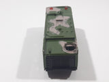 Unknown Brand Military Radar Truck Camouflage Green and Brown Die Cast Toy Car Vehicle