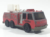1992 Tonka Red Fire Ladder and Hook Truck Die Cast Toy Vehicle - McDonald's Happy Meal