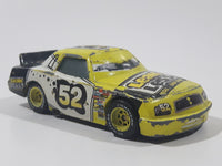 Disney Pixar Cars Leak Less Adult Drip Pans #52 Yellow White Black Die Cast Toy Car Vehicle