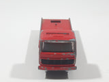 Vintage Majorette Renault Semi Delivery Truck Red 1/100 Die Cast Toy Car Vehicle Made in France