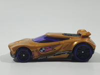 2018 Hot Wheels Mystery Models Chicane Gold Die Cast Toy Race Car Vehicle