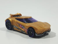 2018 Hot Wheels Mystery Models Chicane Gold Die Cast Toy Race Car Vehicle