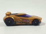 2018 Hot Wheels Mystery Models Chicane Gold Die Cast Toy Race Car Vehicle