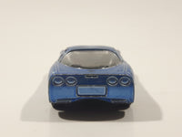Maisto '97 Chevrolet Corvette Metallic Light Blue Die Cast Toy Car Vehicle