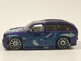 2004 Hot Wheels Tag Rides Boom Box Purple Die Cast Toy Car Vehicle