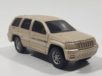 Maisto 1999 Jeep Grand Cherokee Champagne Gold Die Cast Toy Truck SUV Vehicle